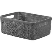 Curver Aufbewahrungsbox "Jute Recycling" S 6 Stück Verkaufseinheit 111465 3253920415011