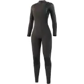 Mystic Jayde 5/4 Mm Woman Long Sleeve Chest Zip Neoprene Suit Marron L Femme