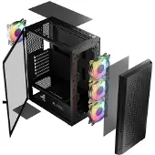 Logic Aramis 10 Argb Pc Tower Case Noir