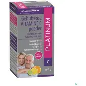 Mannavital Vitamine C Platinum Buffé 250 g Poudre