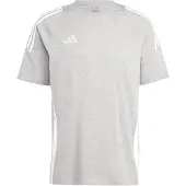 Adidas Tiro24 Sweat Short Sleeve T-shirt Gris 2XL / Regular Homme