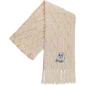 Cinereplicas Unisexe, Bonnet, Harry Potter : ensemble bonnet et écharpe Hedwig, Blanc, (Taille unique)