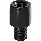 Lampa Adaptateur pour rétroviseur de moto, filetage : 8 mm (côté droit), 10 mm (côté gauche), pas de 1,25 mm