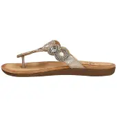 Sub55 Teenslippers Teenslippers - Goudkleur - Maat 36