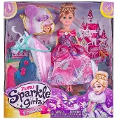 Zuru Sparkle Girlz : Princesse avec cheval + accessoires