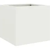 vidaXL Jardinière blanc 32x30x29 cm acier