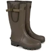 FOX Fishing - Bottes de pêche en caoutchouc doublées de néoprène, motif camouflage/kaki, taille 44