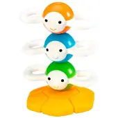 Fat Brain Toys Magnetic Stackable Bees Dizzy Bees Clair Enfants