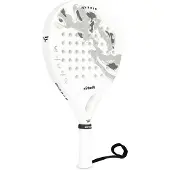 VirtuFit Raquette de padel hybride blanche et grise 365 g
