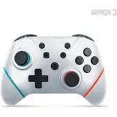Hyperkin Armor3 NuChamp Wireless Controller pour Nintendo Switch (blanc)