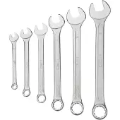 GRUPA TOPEX Clés mixtes 6-19 mm, jeu de 8
