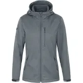 Jako Veste Softshell pour femmes Premium, Couleur:gris pierre, Taille:36