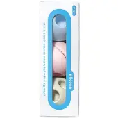 Moluk Mox Ballon de jeu/antistress pastel, lot de 3
