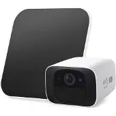 Eufy Caméra de surveillance - - EUFY SECURITE SOLOCAM C210 - Résolution 2K - Wi-Fi 2,4 GHz - Panneau solaire