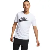 Nike T-Shirt 'Icon Futura' noir / blanc