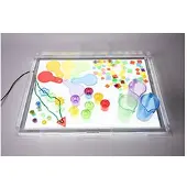 TickiT 72048 Plaque de recouvrement pour plaque d'éclairage, A2, plastique, transparent
