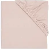 Jollein Drap-Housse Jollein Jersey Wild Rose-70 x 140/150 cm