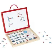 Janod Essential 4 In 1 Cursive Letters Briefcase Multicolore 3-8 Years Enfants