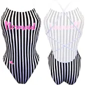 Turbo Sirene Pink Mermaid Swimsuit Bleu L Femme