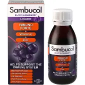 Sambucol Immuno Forte sirop de sureau noir, vitamine C et zinc, 120 ml,