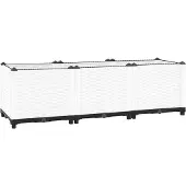 vidaXL Lit surélevé 120x40x38 cm Polypropylène