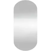 vidaXL Miroir mural 45x100 cm Verre Ovale