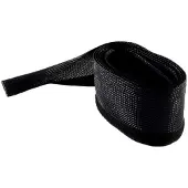 S-Impuls Goulotte flexible avec velcro, noir, Ø32mm - longueur : 2,00 m