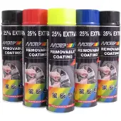 Motip Sprayplast - noir mat (aérosol de 500 ml)