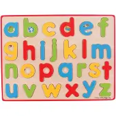 Bigjigs Petit alphabet anglais avec images
