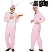 Atosa Rabbit Costume Rose M-L Enfants