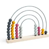 Bigjigs Comptoir en bois arc-en-ciel