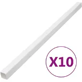 vidaXL Tuyaux d'installation 50x25 mm 10 m PVC