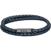 BOSS Bracelet 'Ares' bleu foncé
