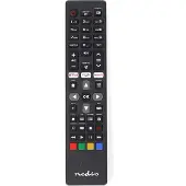 Nedis Télécommande de remplacement - Convient pour : Philips - Préprogrammée - 1 appareil - Bouton Amazon Prime / Netflix / Rakuten TV Button / Smart Hub Button - Infrarouge - Noir