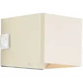 Brilliant beige Applique murale LED portable ISEO pour l'extérieur | 300 lm 3000 K | rechargeable par USB | détecteur de mouvement