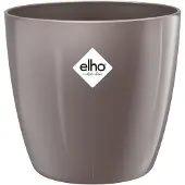 Elho Vaso Brussels Diamond Round 20cm Oyster Pearl Elho