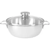 Demeyere Poêle à frire Apollo Demeyere 24 cm avec couvercle