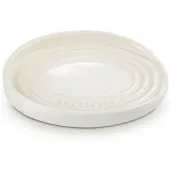 Le Creuset Creuset ova Löffelablage aus Steinzeug Meringue, Organisateurs de cuisine, Blanc