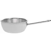 Demeyere Athena 5 sauteuse conique 20 cm, Poêle + casserole, Argent