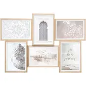 Generique Set 6 Cadres Photo Collection 'mille-mille' Couleurs Assorties 45x31x3cm