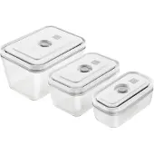 Zwilling FRESH & SAVE Rechteckig Box Grau - Transparent 3 Stück(e) (36803-003-0)