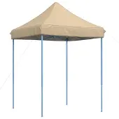 vidaXL Tente de réception pliable Pop-Up Beige 200x200x306 cm