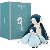 Kaloo Blue Penguin Hugging Plush Toys Toy Bleu Enfants