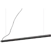 Ideal Lux V-Line Plafonnier Led Suspendu Intégré Noir 3000k