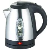 Maestro 1,2L MR-046, Bouilloire électrique, Argent, Noir