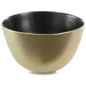 Eurofirany C / EBRU / 2 / MIS / 02 25X25X15 Noir + PLN, Saladier + bol, Or, Noir