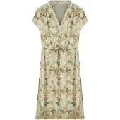 Deeluxe Robe Longue Nahema Tilleul Motif À Fleurs Femme Deeluxe 74