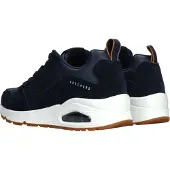SKECHERS Baskets basses 'Uno - Stacre' bleu
