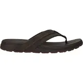 SKECHERS Patino - Marlee Teenslippers - Donkerbruin - Maat 41