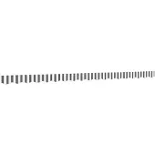 vidaXL , store enrouleur rayé anthracite et blanc, 430 x 20 cm